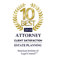 CowanGates | Awards and Recognition | Scott Stovall | American Institute of Family Law Client Satisfaction 2018